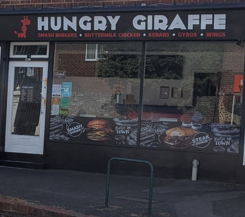 Hungry Giraffe